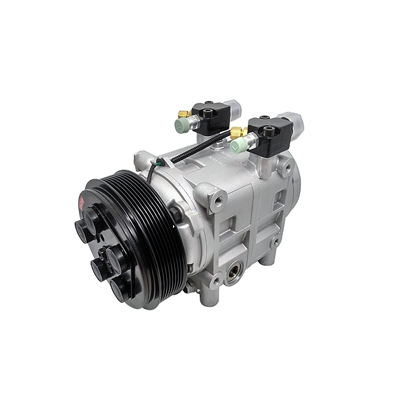 COMPRESSOR ÔNIBUS TM31 46550 PV8 POLIA 8PK 147mm 24V R-134A