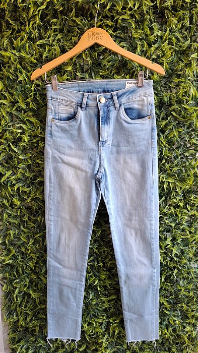 CALÇA JEANS LAVADO  PATOGE   42