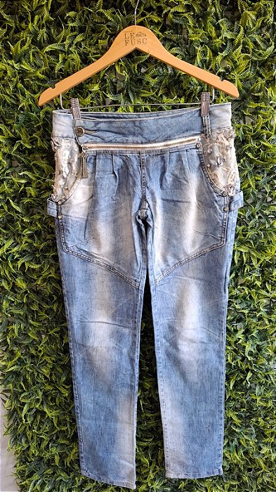 CALÇA JEANS  MICHEL DENIM  40