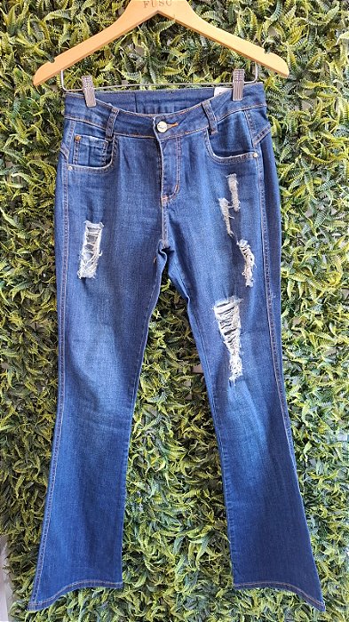 CALÇA JEANS PATOGE   40