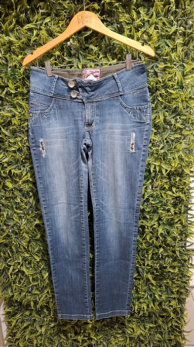 CALÇA JEANS  CODE CARE    42