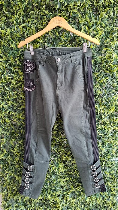 CALÇA VERDE EXERCITO RAZZO    40