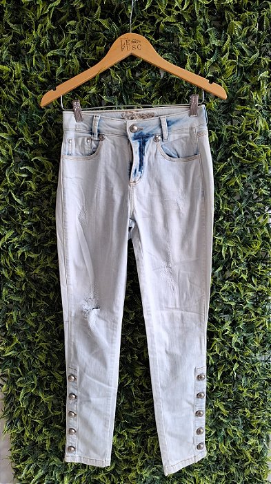 CALÇA JEANS  LAVADO  RAZZO   40