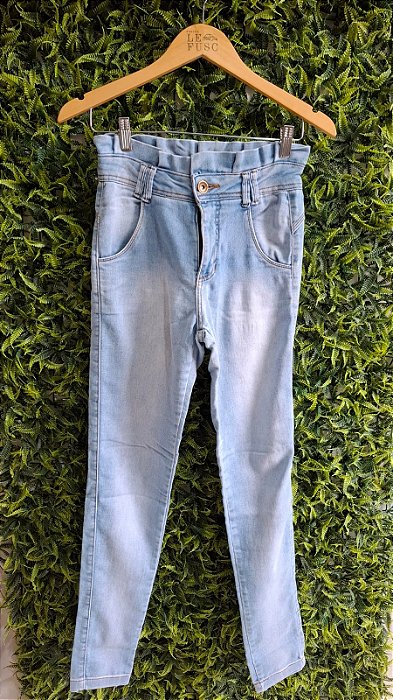 CALÇA JEANS LAVADO LUXE  DENIM  38