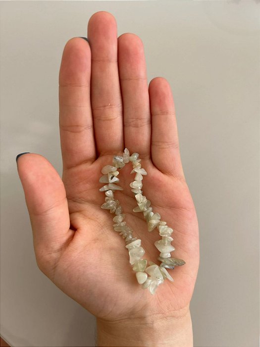 Pulseira cascalho De Jade – Harmonia, Prosperidade e Sabedoria