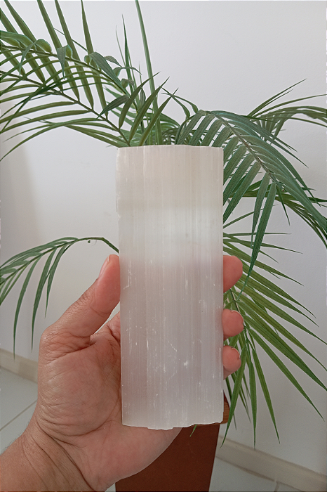 Placa de Selenita – limpeza Energética e Purificação