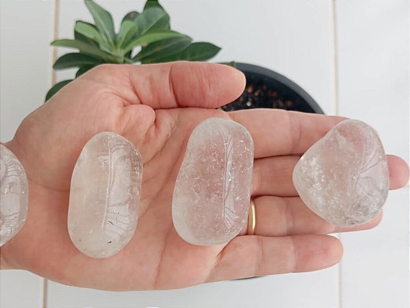 Quartzo Cristal rolado - Amplificação, Purificação e Energização