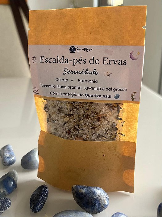 Escalda-pés Serenidade - Quartzo Azul