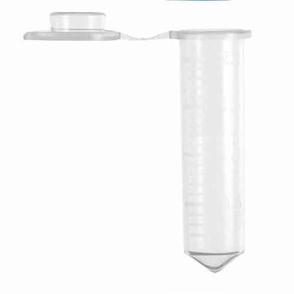 MICROTUBO CENTRIFUGAÇAO 2ML TRANSPARENTE  LIVRE DNASE RNASE- PCT/500 - KASVI
