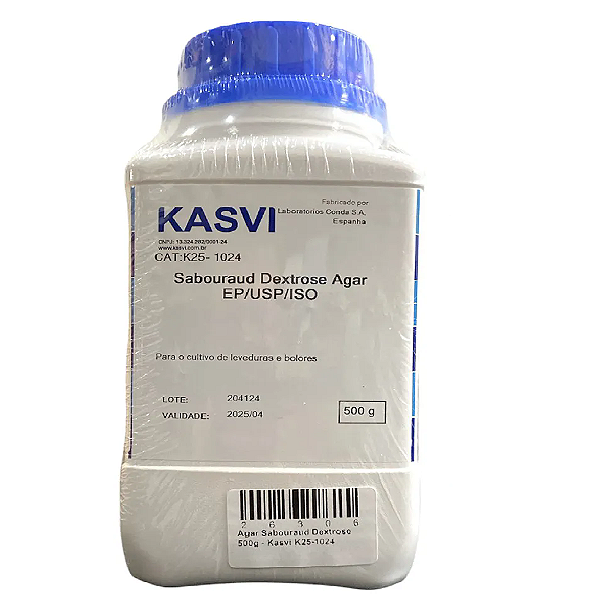 AGAR SABOURAUD DEXTROSE 500GR - KASVI