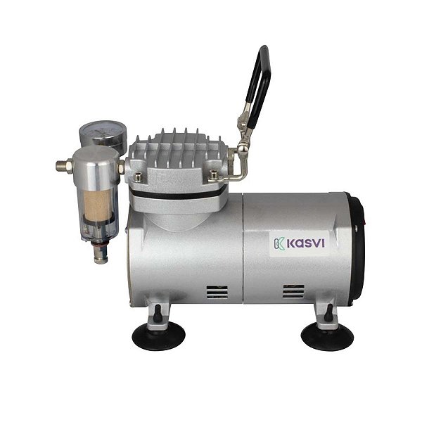 BOMBA DE VACUO ISENTA DE OLEO 35-40L/MIN 650 MMHG 1/6 HP. 220V - KASVI