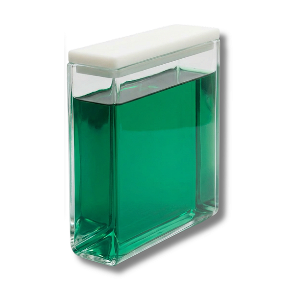 CUBETA EM VIDRO OPTICO 14ML 2 FACES POLIDAS PASSO 40MM - KASVI