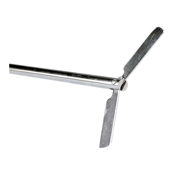 HASTE C/  HELICE CENTRIFUGA EM AÇO P/ AGITADOR MECANICO 20L E 40L - KASVI