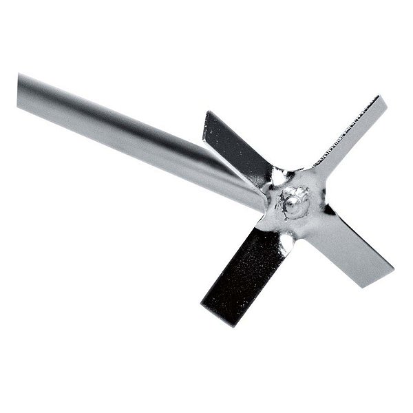 HASTE C/ HELICE 4 LAMINAS (600MM) EM AÇO P/ AGITADOR MECANICO 70L - KASVI