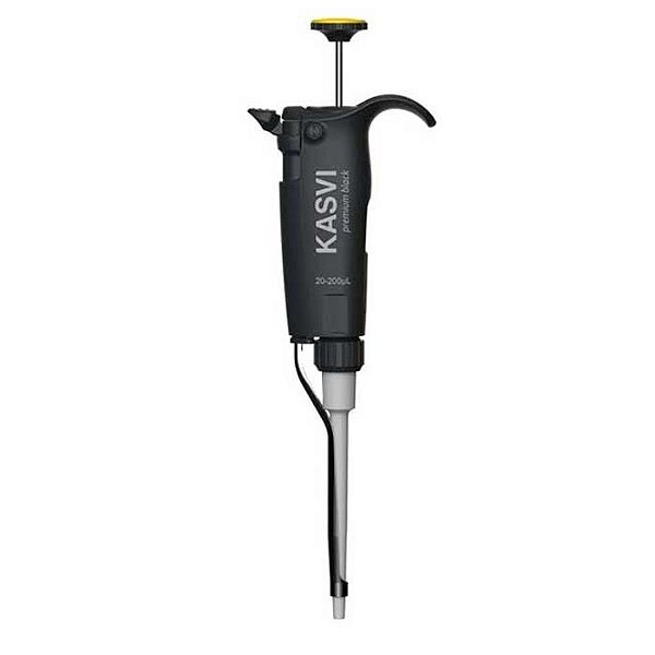 MICROPIPETA MONOCANAL PREMIUM BLACK 10 A 100UL - KASVI