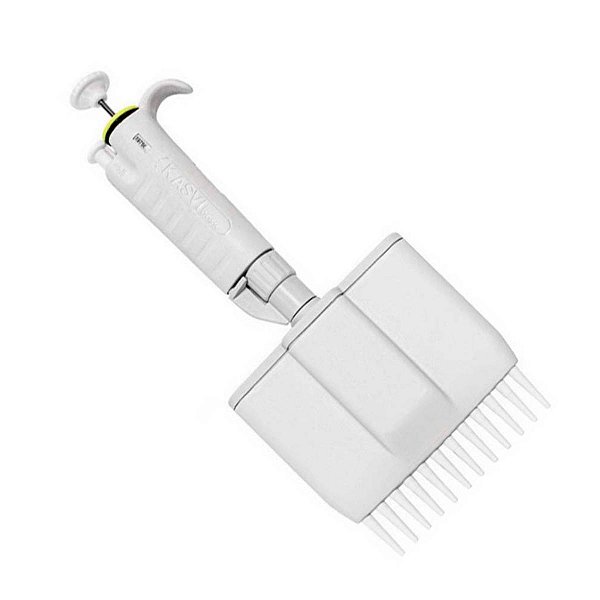 MICROPIPETA MULTICANAL BASIC 12 CANAIS: 20-200UL - KASVI