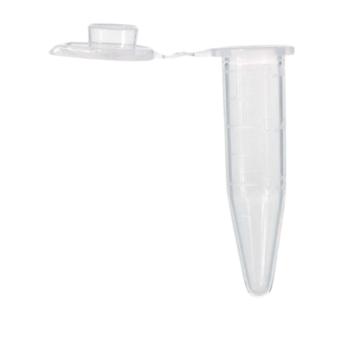 MICROTUBO CENTRIFUGAÇAO BAIXA RETENÇAO 0,5ML GRADUADO TRANSP - PCT/500 - KASVI