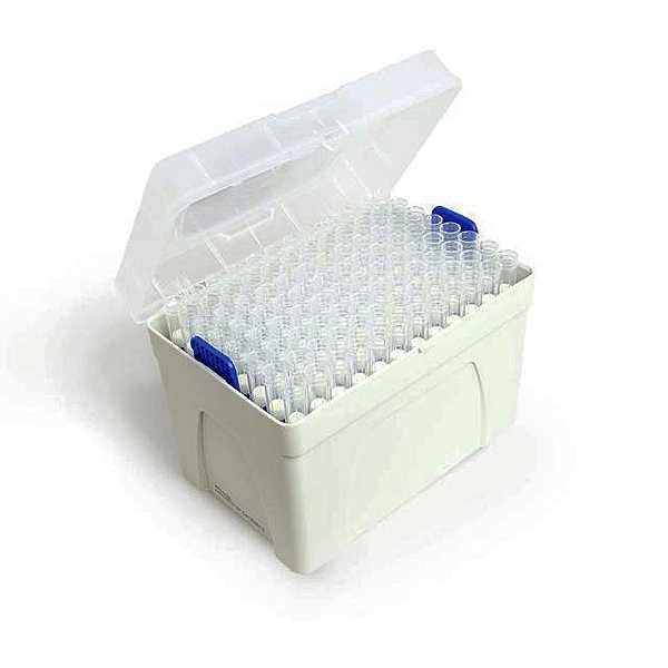 PONTEIRA 50-1000 UL LONGA COM FILTRO BAIXA RETENÇAO TRANSP ESTERIL - 96/RACK - KASVI