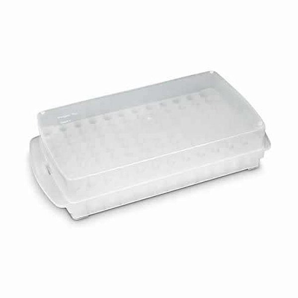 RACK DUPLA FACE 96 MICROTUBOS 0,5 A 2,0 ML TRANSPARENTE - KASVI