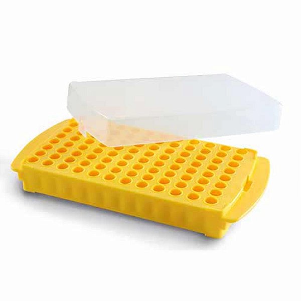 RACK DUPLA FACE PARA 96 MICROTUBOS DE 0,5 A 2,0 ML - KASVI