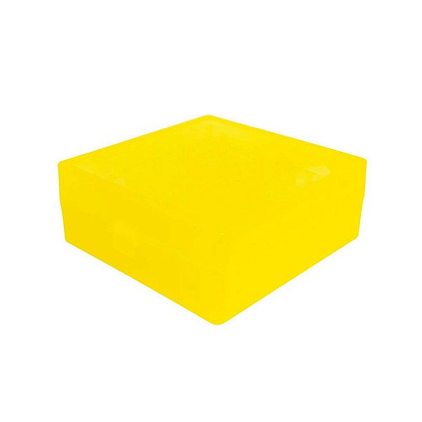 RACK P/ 100 TUBOS CRIOGENICOS/MICROTUBOS 1,5-2,0ML AMARELO - KASVI