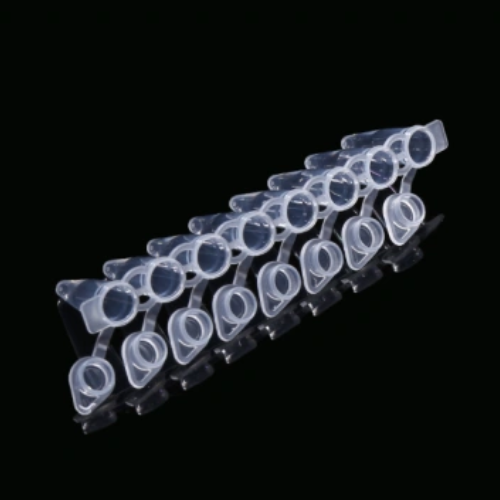 TUBO PCR 8 TIRAS C/ TAMPAS LIVRE DNASE / RNASE - PCT/12 - NEST