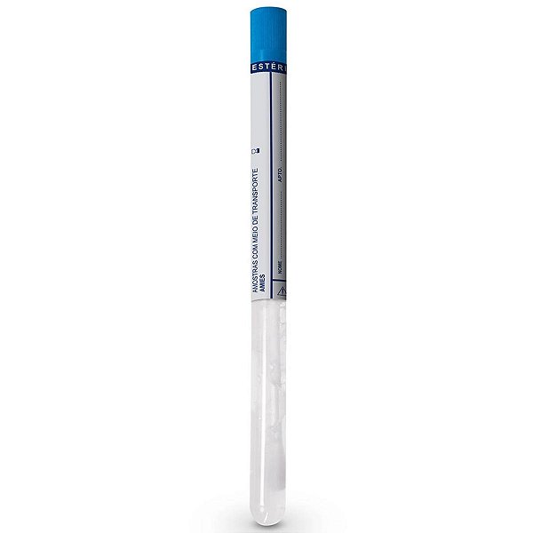 SWAB PARA COLETA E TRANSPORTE COM MEIO AMIES ESTERIL - CX/100 - OLEN