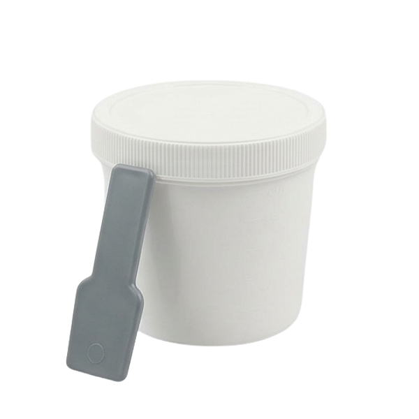 COLETOR 80ML ESTERIL C/ PA OPACO TAMPA BRANCA - PCT/100 - FIRSTLAB