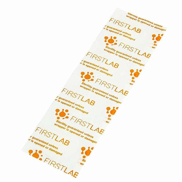 CURATIVO POS COLETA INDIVIDUAL TRANSPARENTE ESTERIL - CX/500 - FIRSTLAB