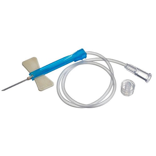 ESCALPE 19G DE SEGURANÇA P/ SERINGA 19X11 - CX/100 - FIRSTLAB