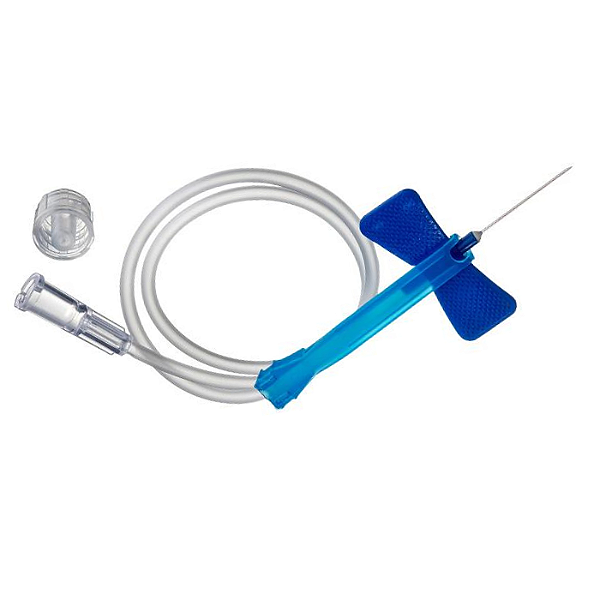 ESCALPE 23G DE SEGURANÇA P/ SERINGA 19X6 - CX/100 - FIRSTLAB