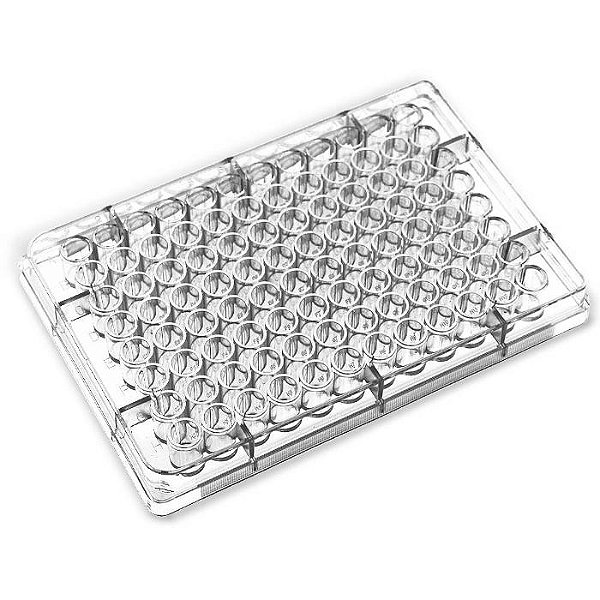 MICROPLACA MICROTITULAÇAO 96 POÇOS FUNDO CHATO ESTERIL - FIRSTLAB
