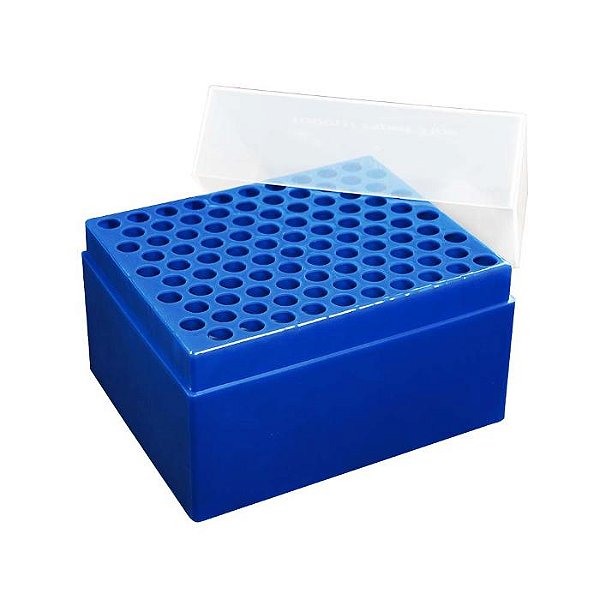 RACK VAZIO P/100 PONTEIRAS GILSON 1000UL AZUL - FIRSTLAB