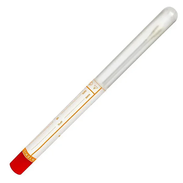 SWAB C/ TUBO P/ COLETA DE AMOSTRAS ESTERIL - CX/100 - FIRSTLAB