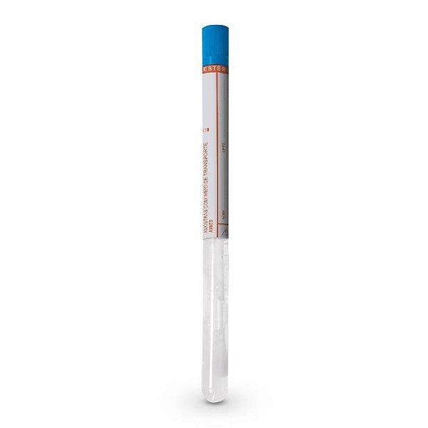 SWAB P/ COLETA E TRANSPORTE C/ MEIO AMIES ESTERIL - CX/100 - FIRSTLAB