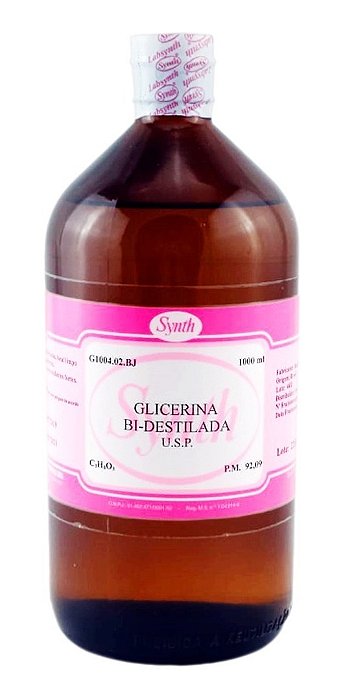 ⚠️ GLICERINA BIDESTILADA U.S.P. - FR/5LTS - SYNTH