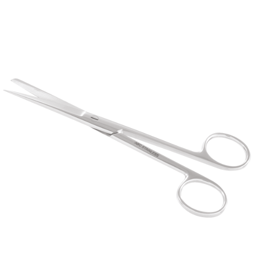 TESOURA CIRURGICA 15CM RETA FINA / ROMBA