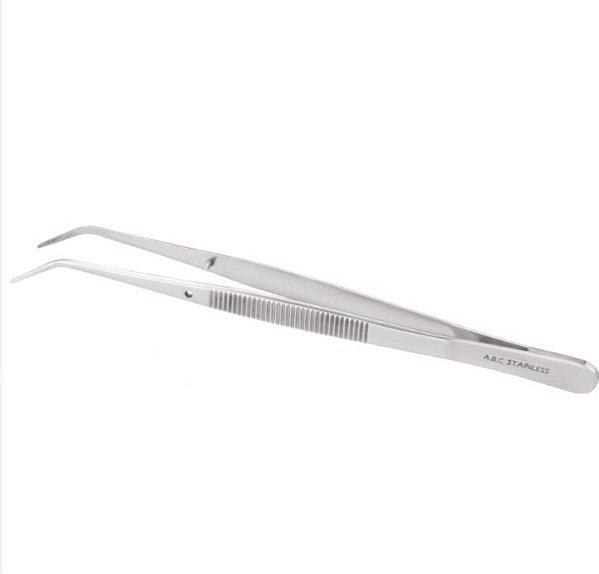 PINÇA CLINICA P/ ODONTOPEDIATRIA 13CM P/ ALGODÃO