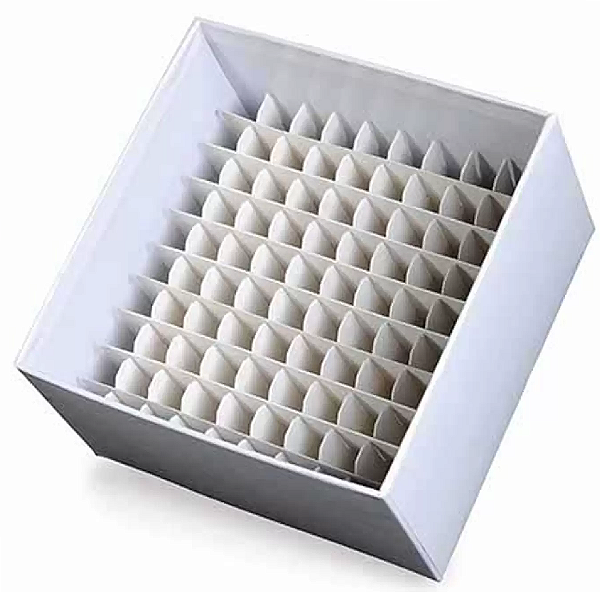 CAIXA FIBRA PAPELAO 81 FUROS 1,5-2ML- CRAL