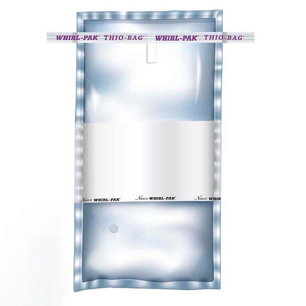 SACO ESTERIL C/ TARJA DE IDENTIFICACAO COM TIOSSULFATO DE SODIO 300ML - PCT/100 -  WHIRL-PAK