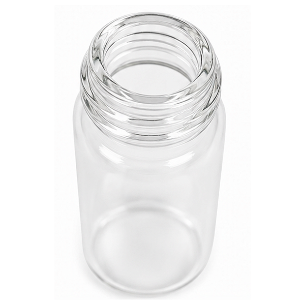 FRASCO DE VIDRO TRANSPARENTE ROSCA 07ML - ASS