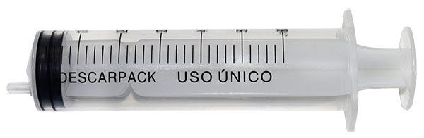 SERINGA 10ML S/AG LUER SLIP- CX/100 - DESCARPACK