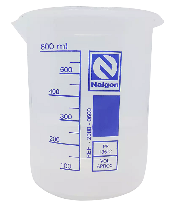 BECKER EM PP AUTOCLAVAVEL 600ML - NALGON