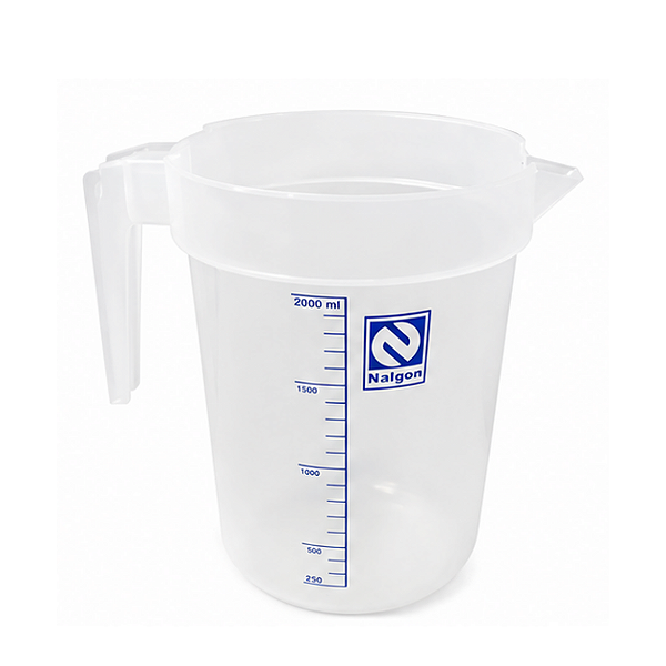 JARRA 4000ML EM PP GRADUADA AUTOCLAVEL SUBD.100 / 100 ML - NALGON