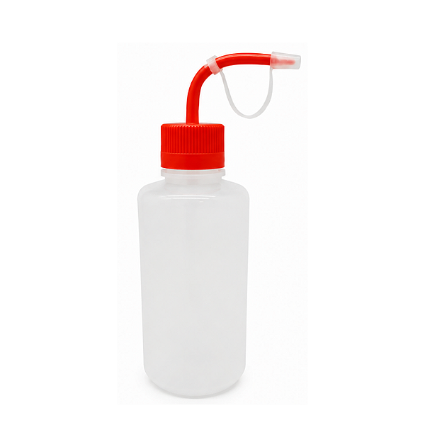 PISSETA 500ML S/GRAD TAMPA VERMELHA - NALGON
