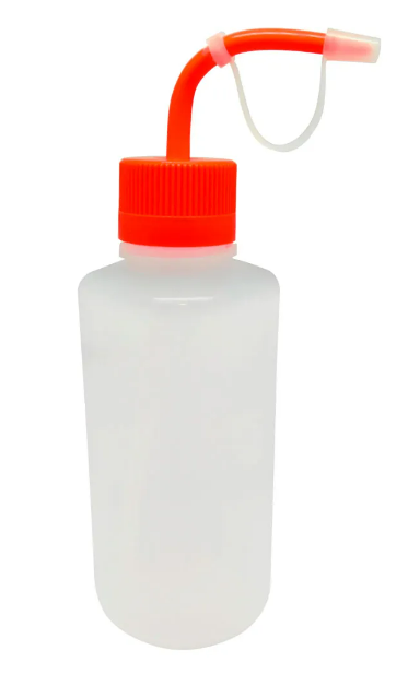 PISSETA 500ML S/GRAD TAMPA VERMELHA - NALGON