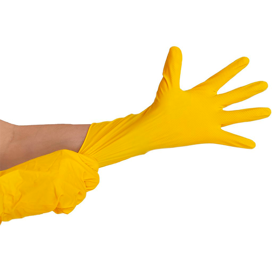 LUVA DE  LIMPEZA AMARELA - TAM. P - MEDIX