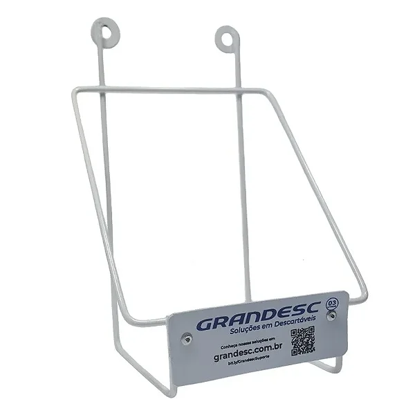 SUPORTE COLETOR PERFURO CORTANTE 20L AMARELO - GRANDESC