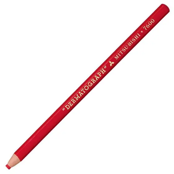 LAPIS DERMATOGRAFICO VERMELHO - MITSUBISHI