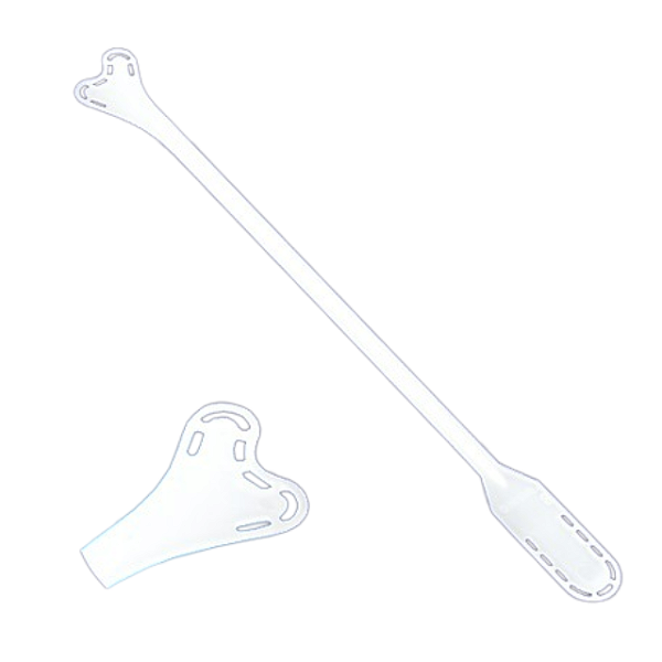 ESPATULA DE AYRE PLASTICA ESTERIL INDIVIDUAL- CX/100